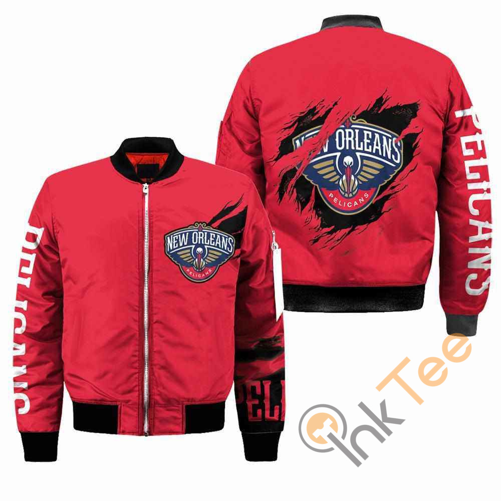 New Orleans Pelicans NBA Apparel Best Christmas Gift For Fans Bomber Jacket