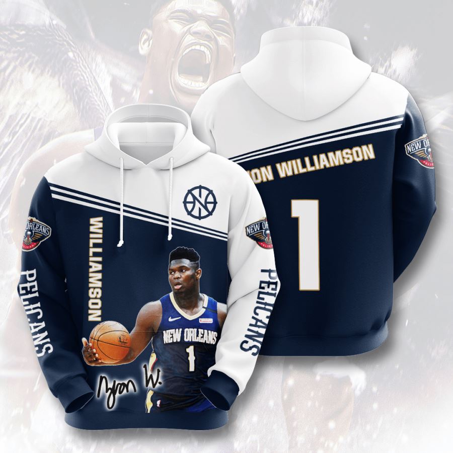 New Orleans Pelicans Custom Hoodie 3D