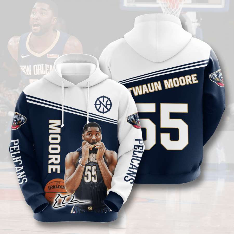 New Orleans Pelicans Custom Hoodie 3D