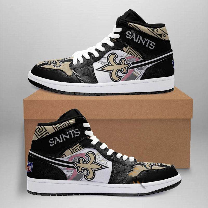 New Orleans Saints Custom Air Jordan Shoes