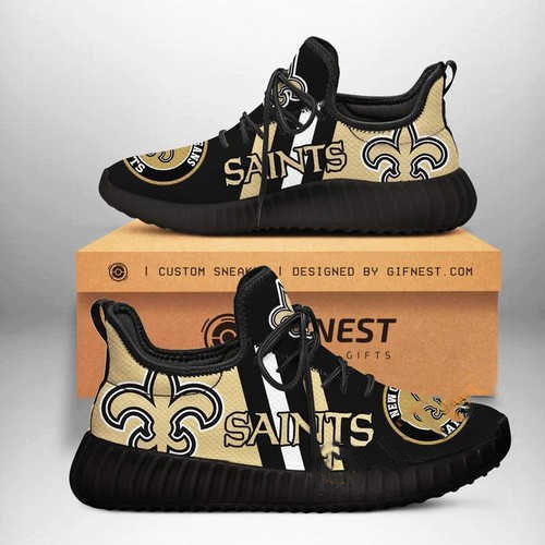 New Orleans Saints Football Customize Yeezy Boost