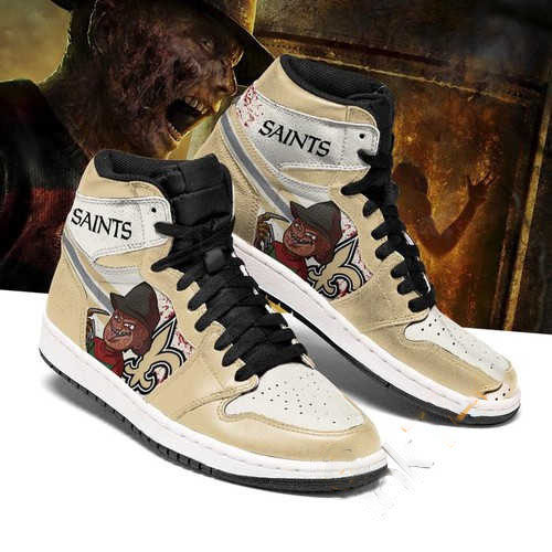 New Orleans Saints Horror Custom Air Jordan Shoes