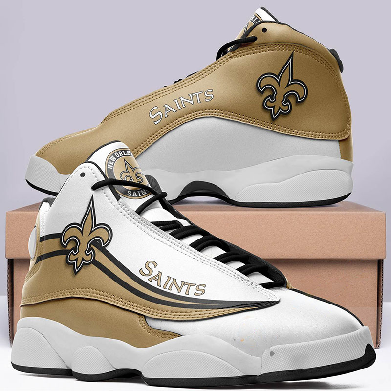 New Orleans Saints Logo Air Jordan Shoes
