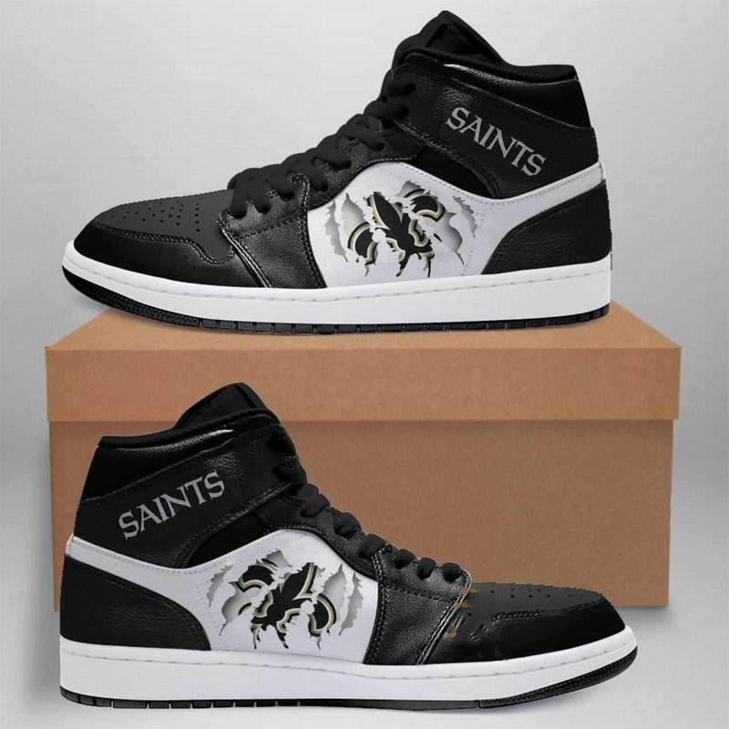 New Orleans Saints Nfl Custom Air Jordan Shoes