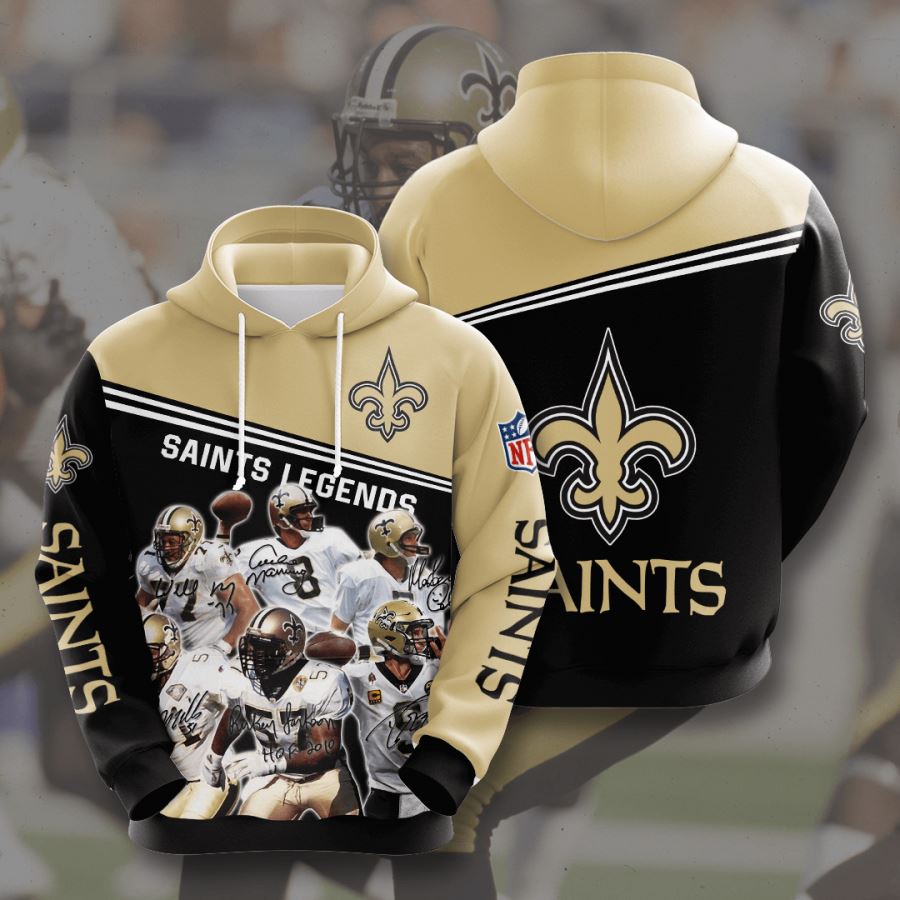 New Orleans Saints Custom Hoodie 3D