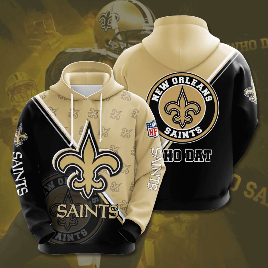 New Orleans Saints Custom Hoodie 3D
