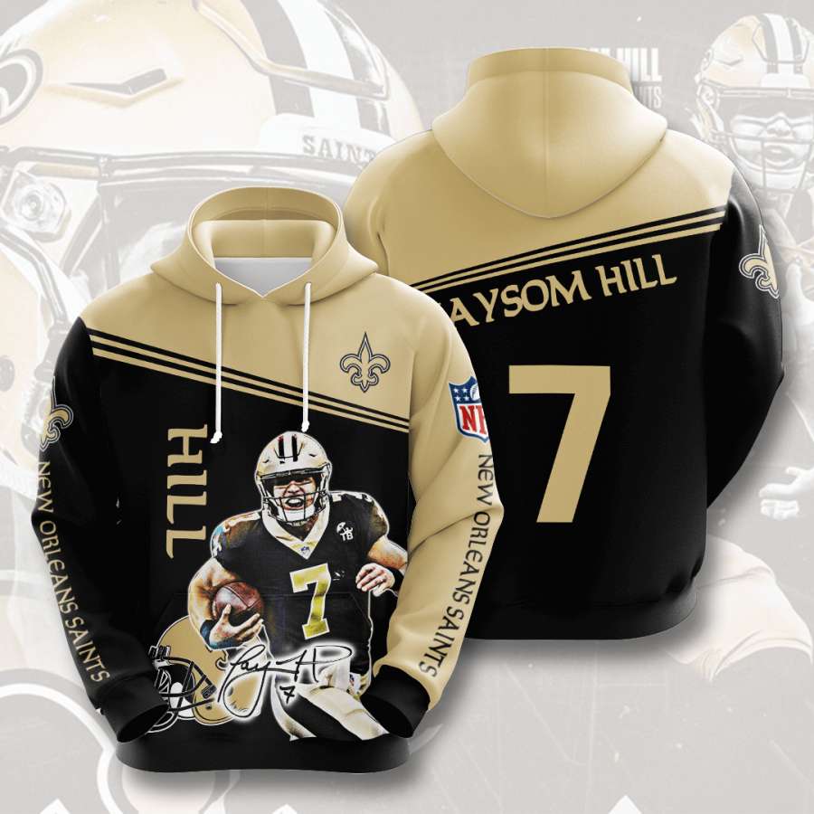 New Orleans Saints Custom Hoodie 3D