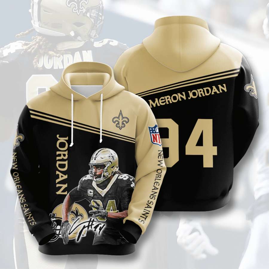 New Orleans Saints Custom Hoodie 3D