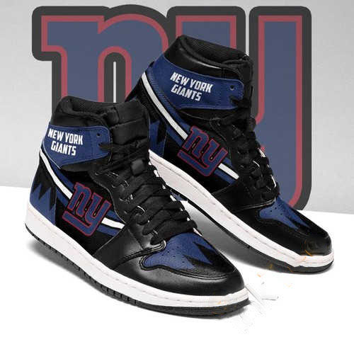 New York Giants Custom Air Jordan Shoes