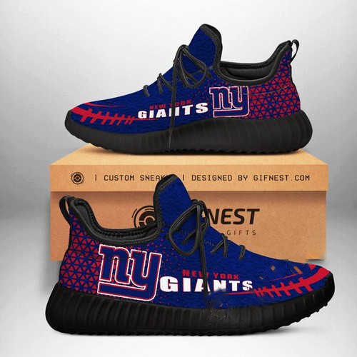 New York Giants Football Customize Yeezy Boost