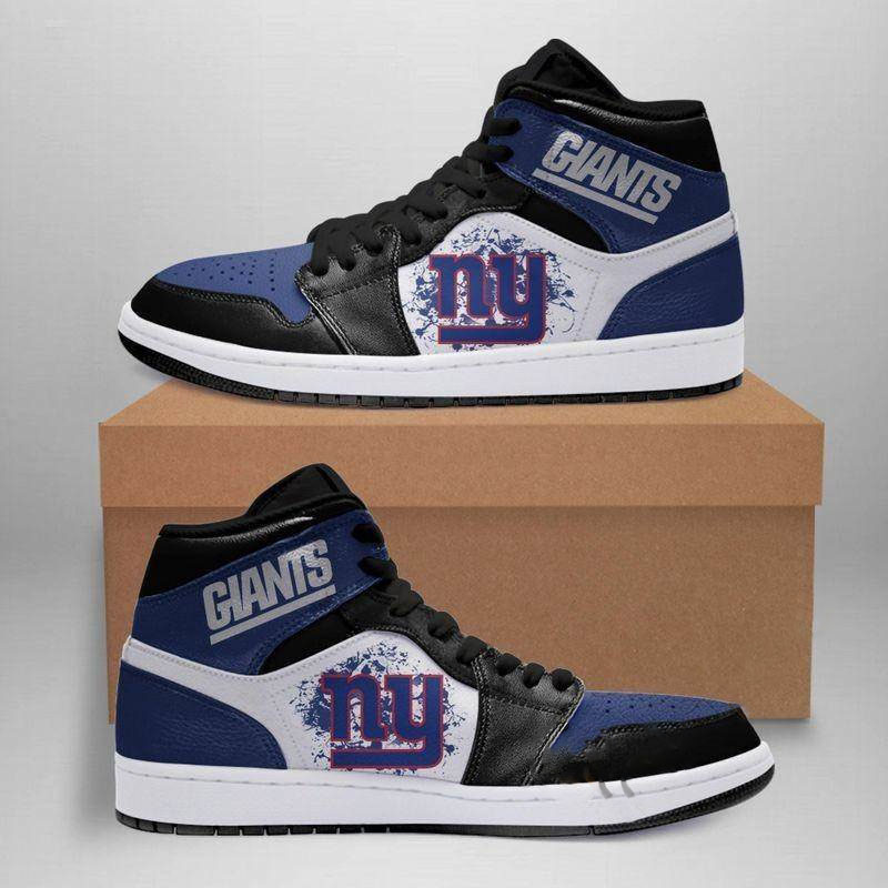 New York Giants Mlb Custom Air Jordan Shoes