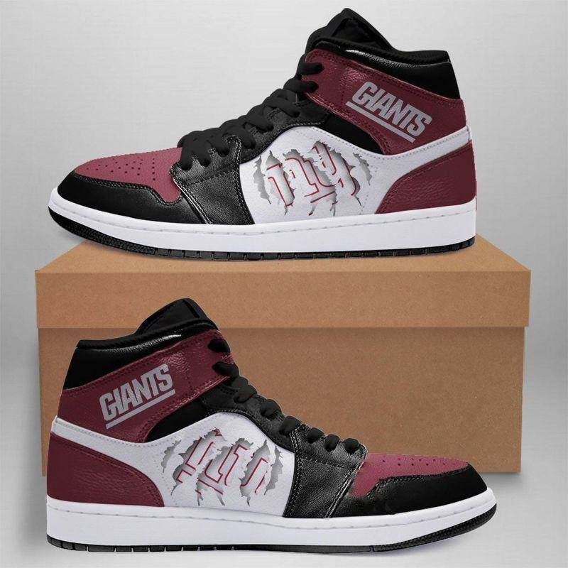New York Giants Mlb Custom Air Jordan Shoes