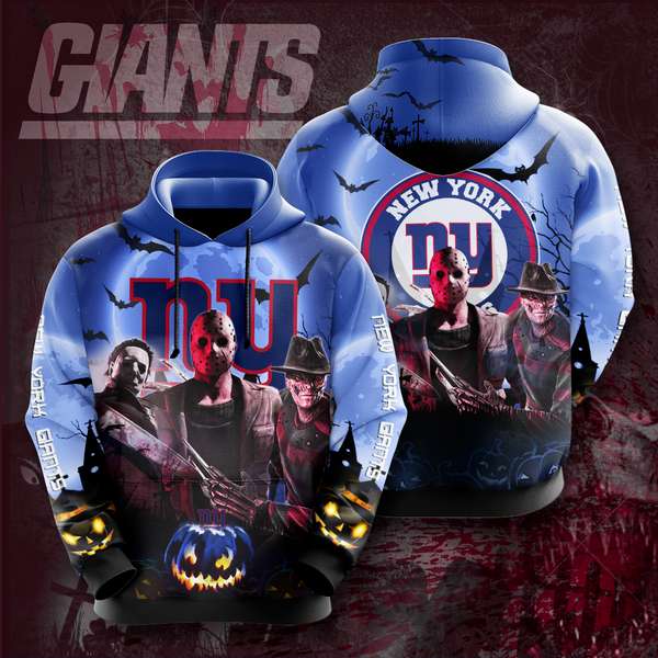 New York Giants Custom Hoodie 3D