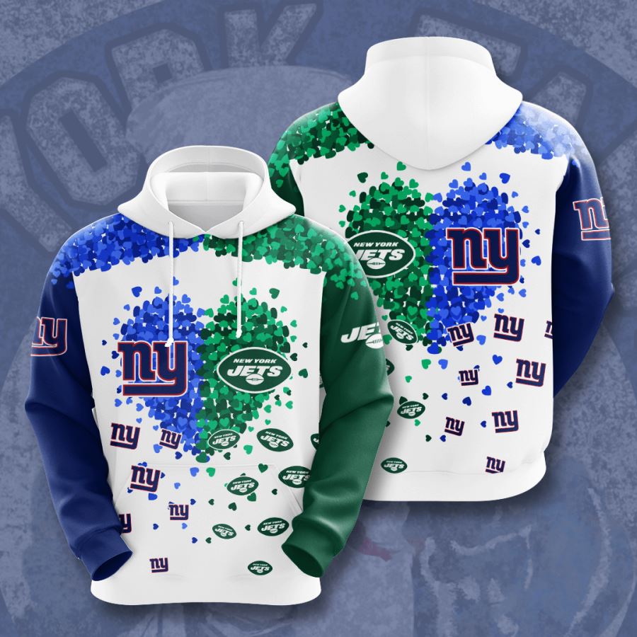 New York Giants Custom Hoodie 3D