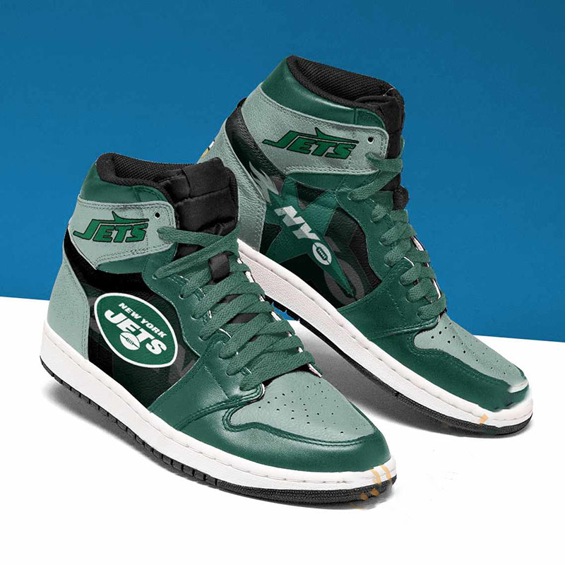 New York Jets Custom Air Jordan Shoes