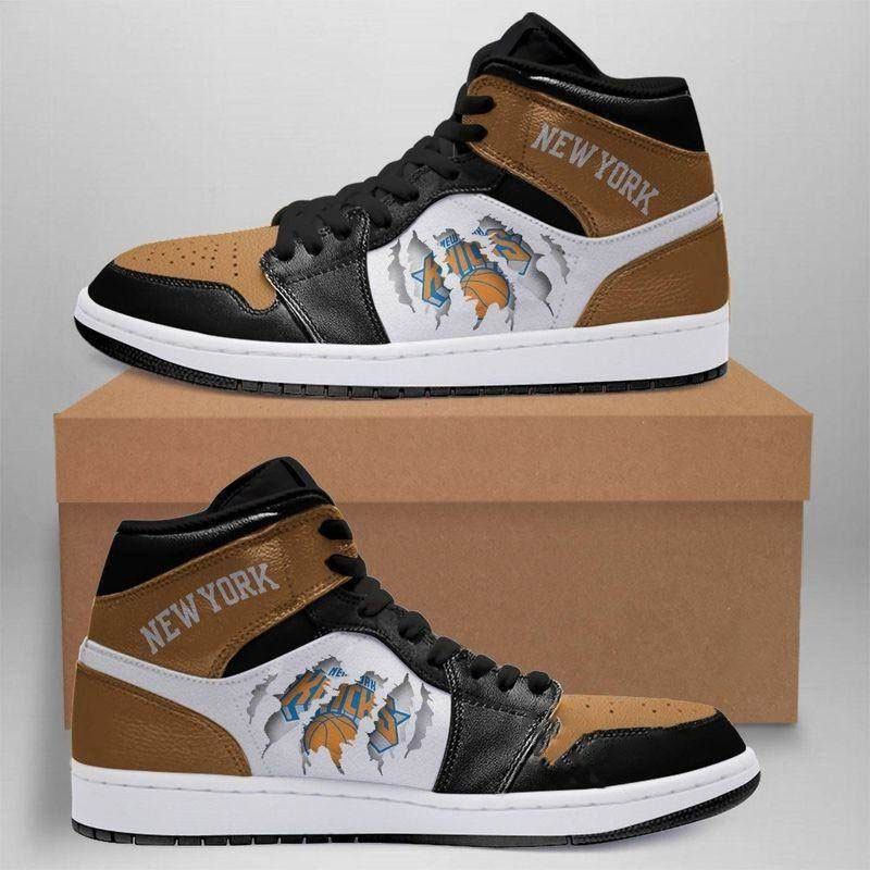 New York Knicks Nba Custom Air Jordan Shoes