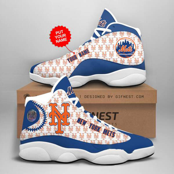 New York Mets Custom Air Jordan Shoes