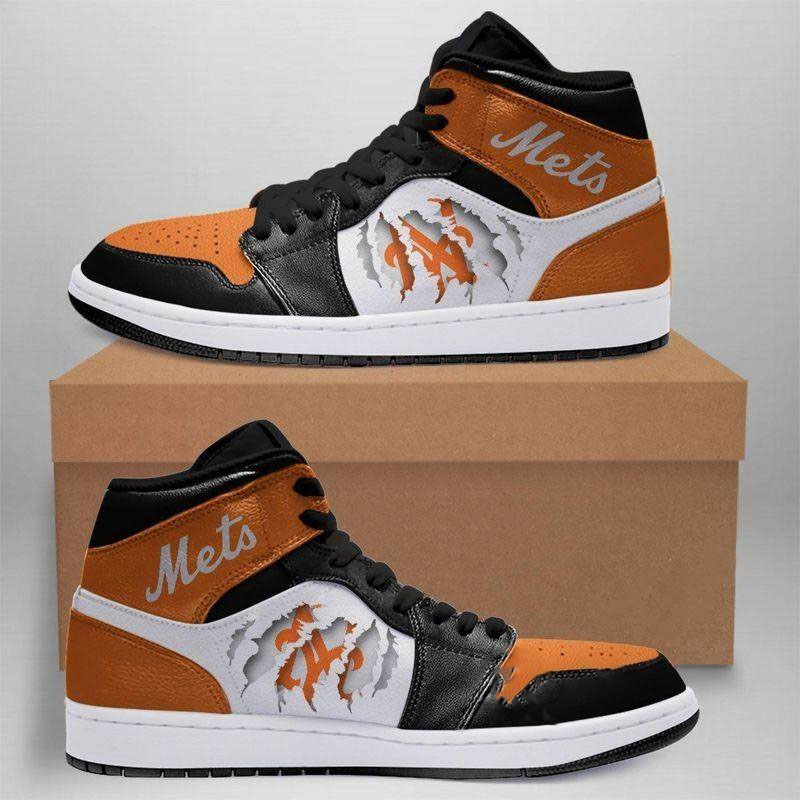 New York Mets Mlb Custom Air Jordan Shoes