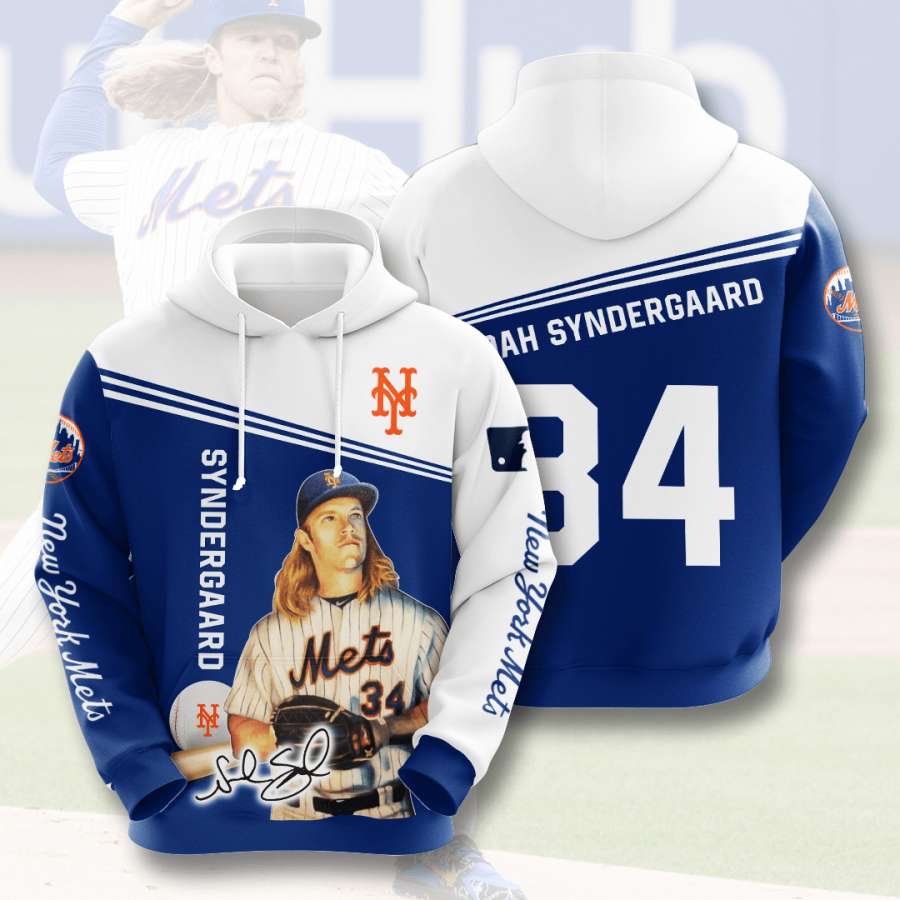 New York Mets Custom Hoodie 3D
