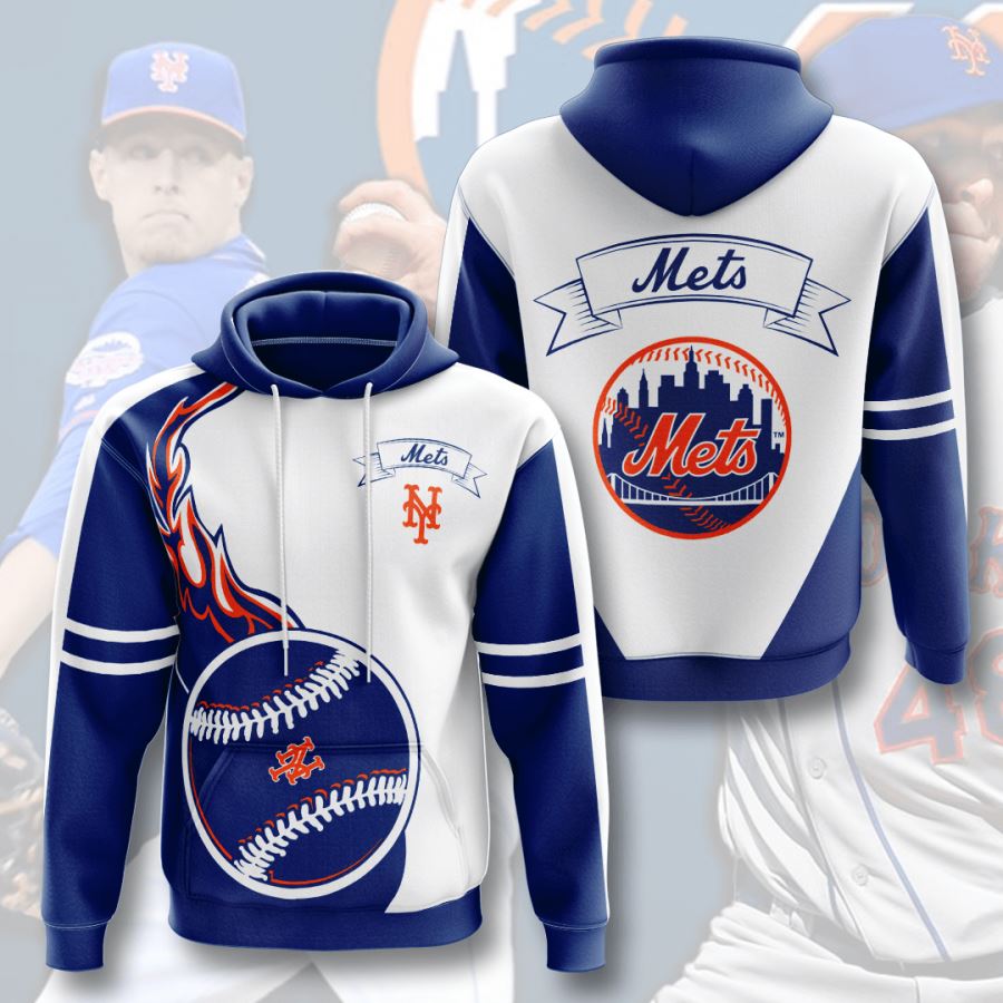 New York Mets Custom Hoodie 3D