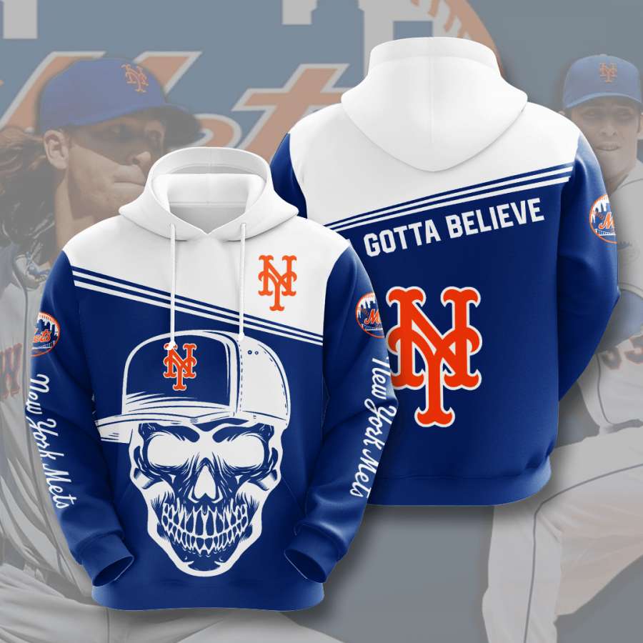 New York Mets Custom Hoodie 3D
