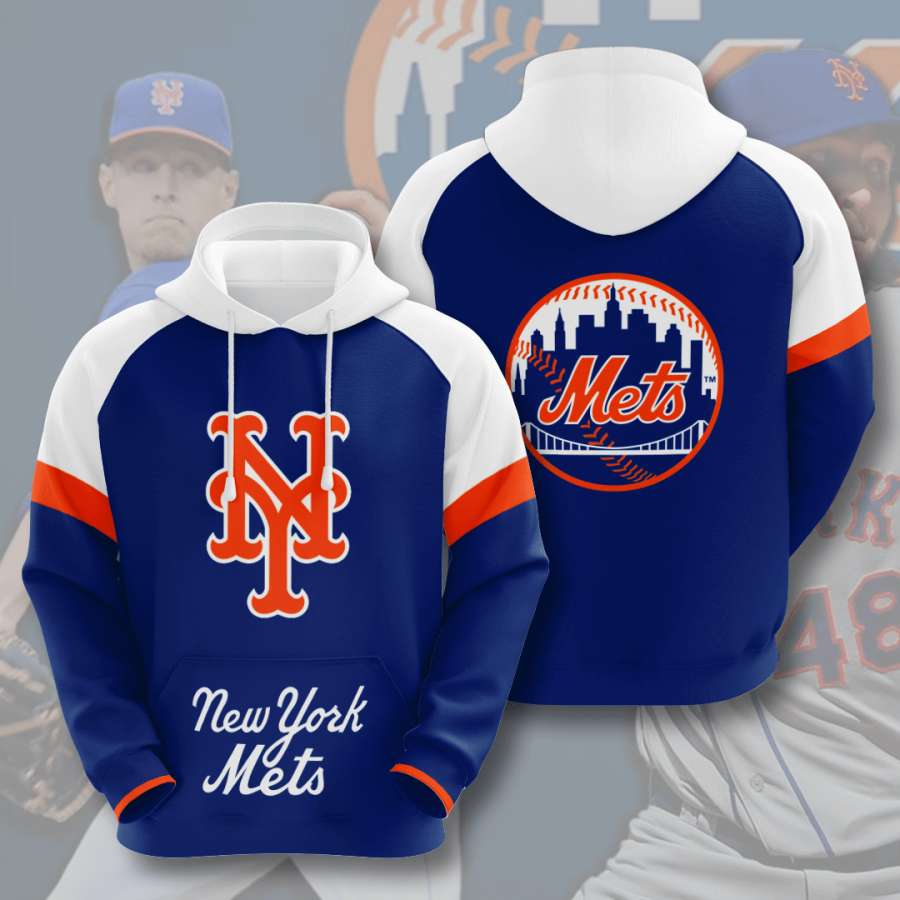 New York Mets Custom Hoodie 3D