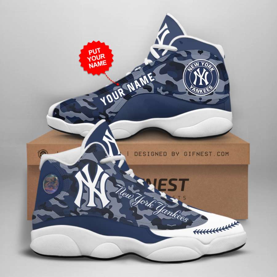 New York Yankees Custom Air Jordan Shoes