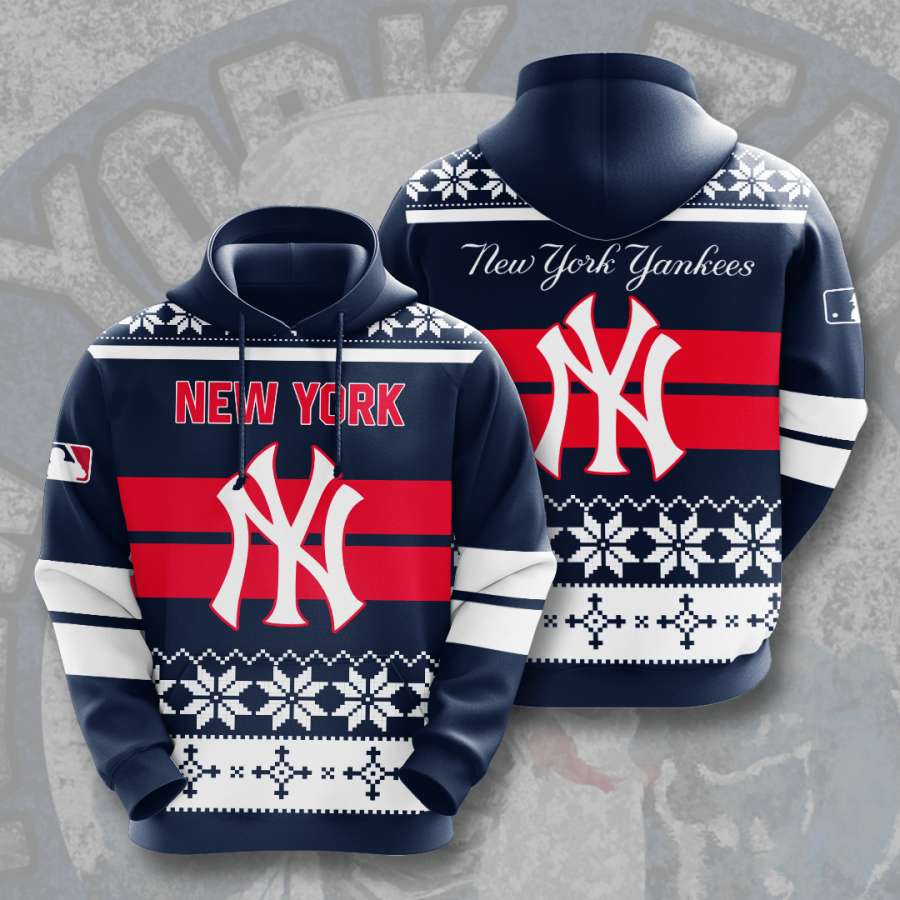 New York Yankees Custom Hoodie 3D