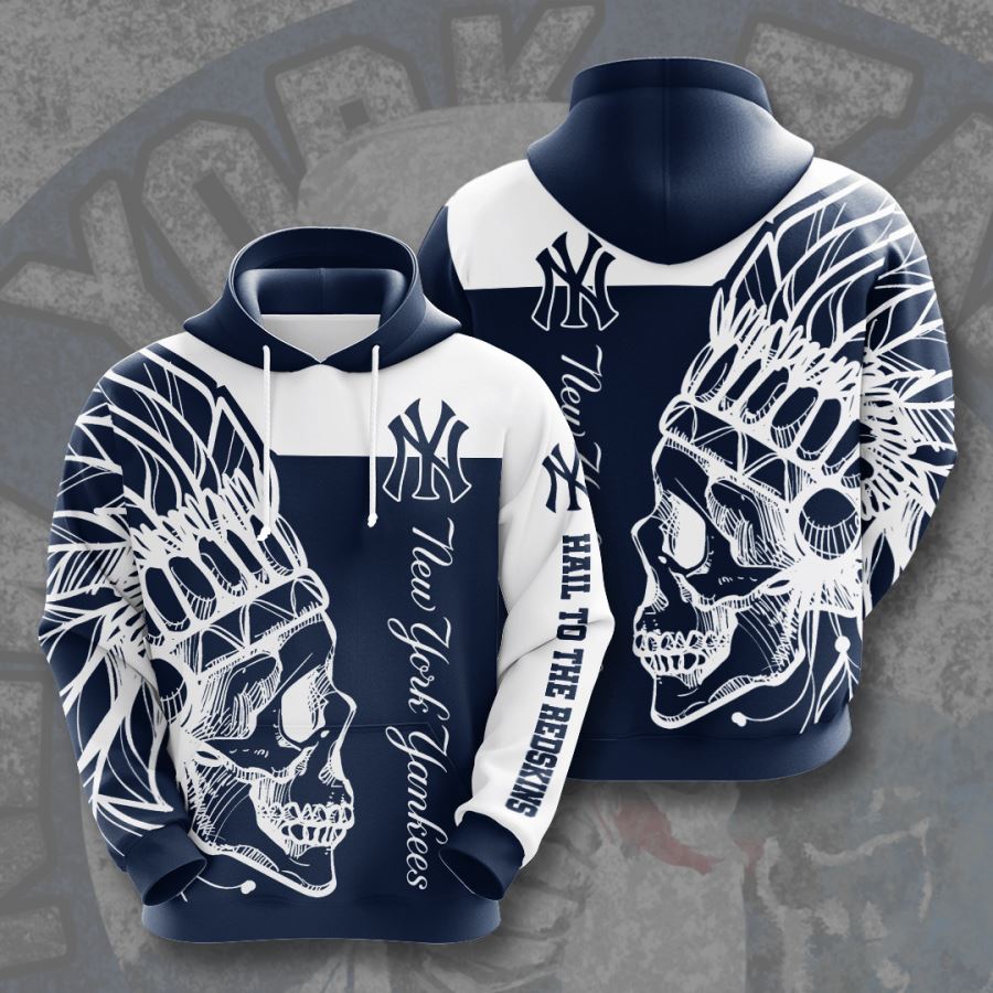 New York Yankees Custom Hoodie 3D