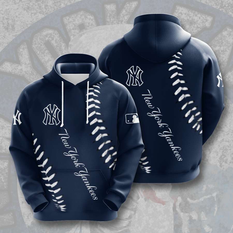 New York Yankees Custom Hoodie 3D