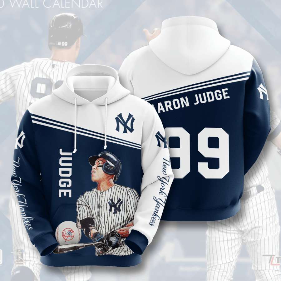 New York Yankees Custom Hoodie 3D