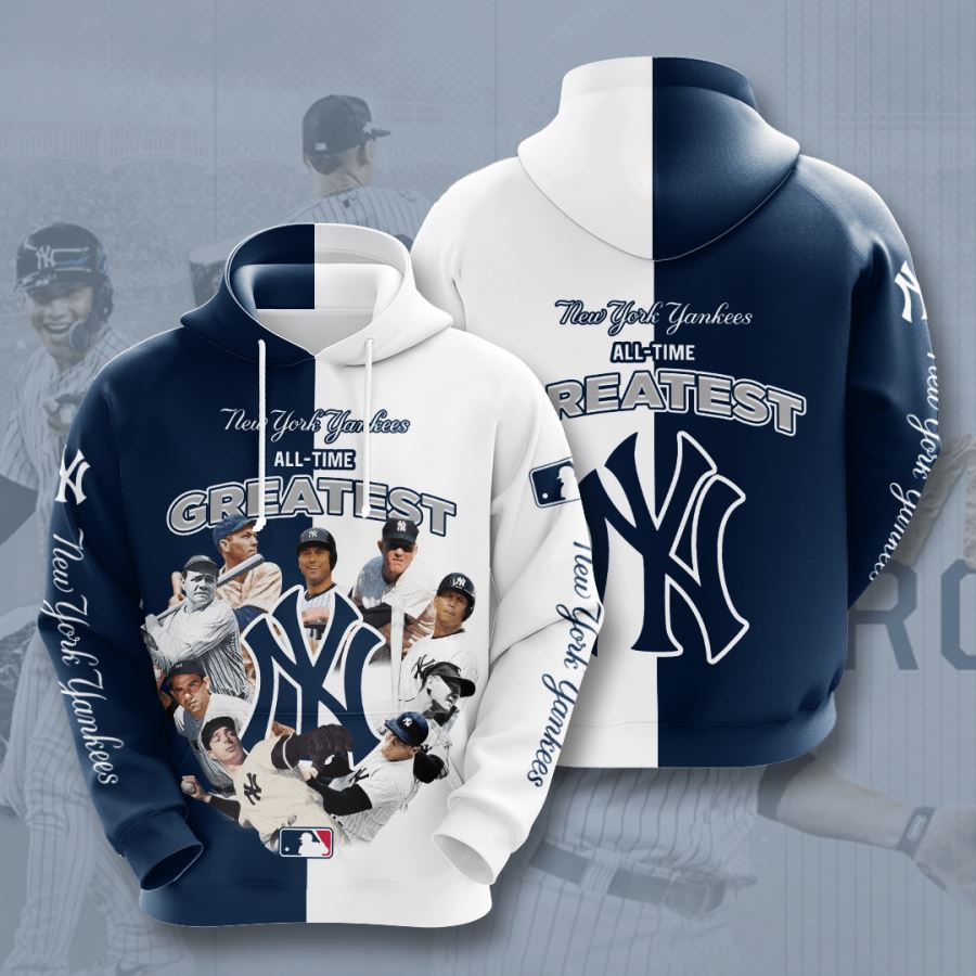 New York Yankees Custom Hoodie 3D