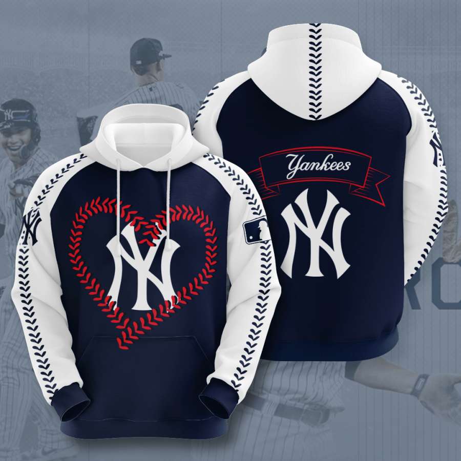 New York Yankees Custom Hoodie 3D