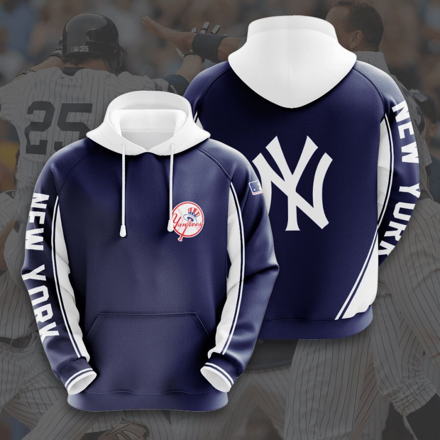New York Yankees Custom Hoodie 3D