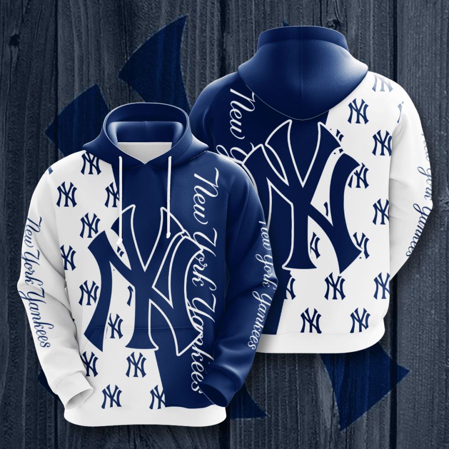 New York Yankees Custom Hoodie 3D