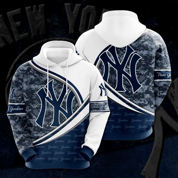 New York Yankees Custom Hoodie 3D