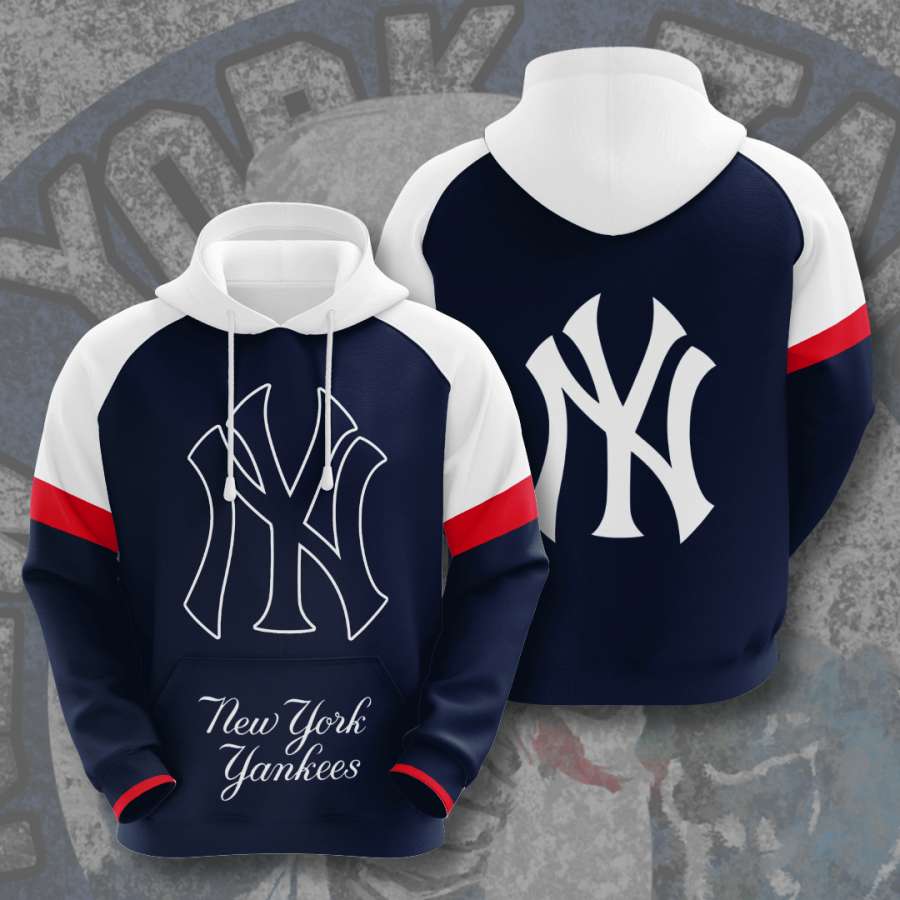 New York Yankees Custom Hoodie 3D
