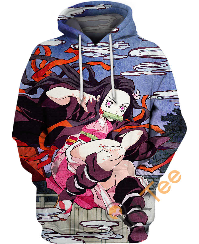 Nezuko Kamado Lower Moon Hoodie 3D