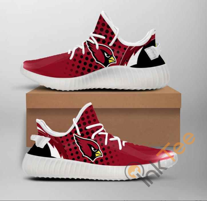 Nfl Arizona Cardinals Team Big Logo Yeezy Boost