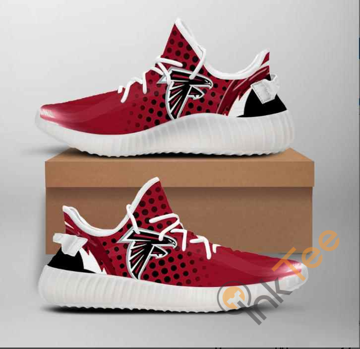 Nfl Atlanta Falcons Team Big Logo Yeezy Boost