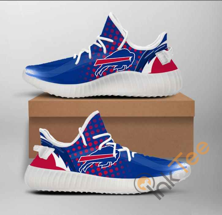 Nfl Buffalo Bills Team Big Logo Yeezy Boost