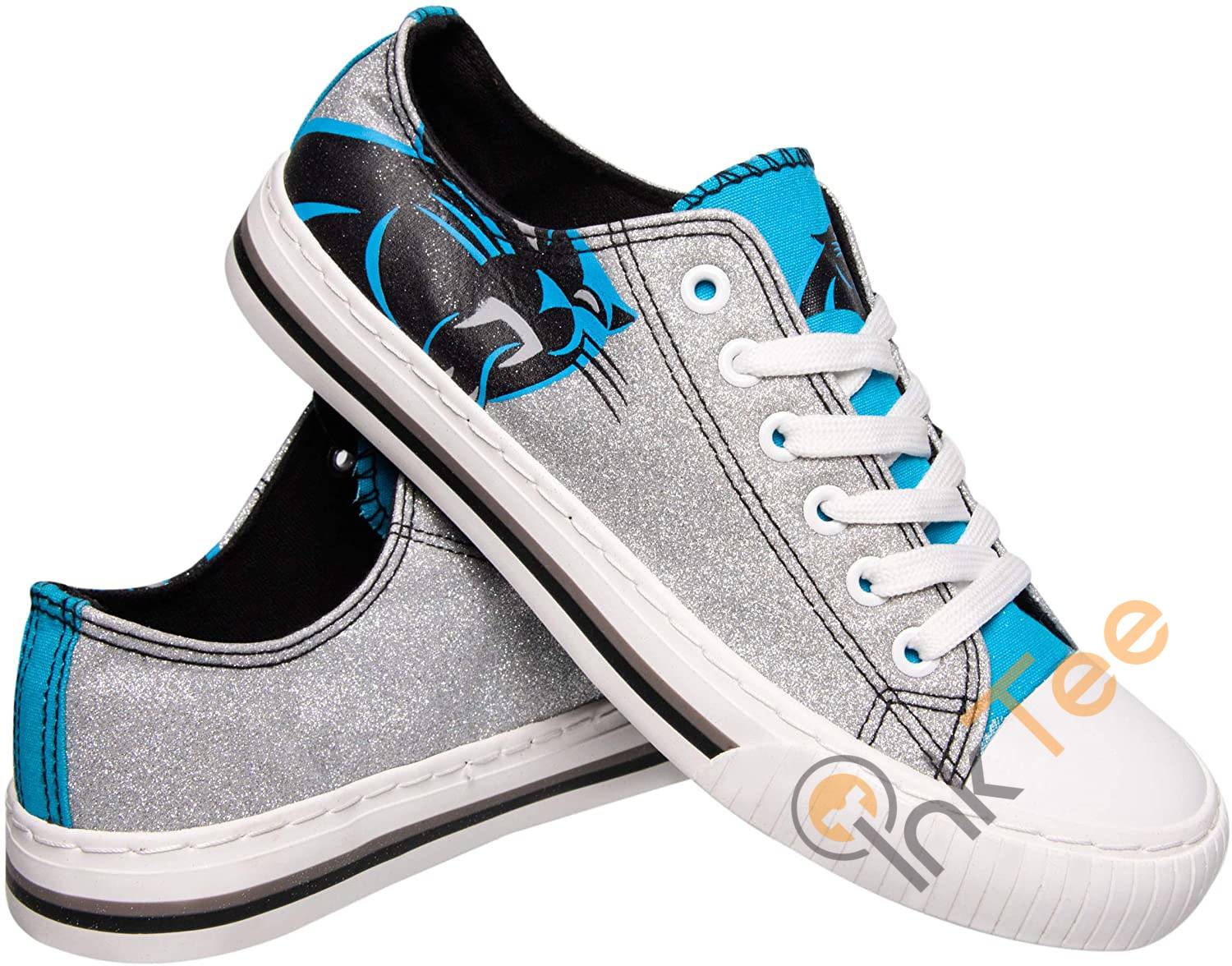 Nfl Carolina Panthers Team Low Top Shoes