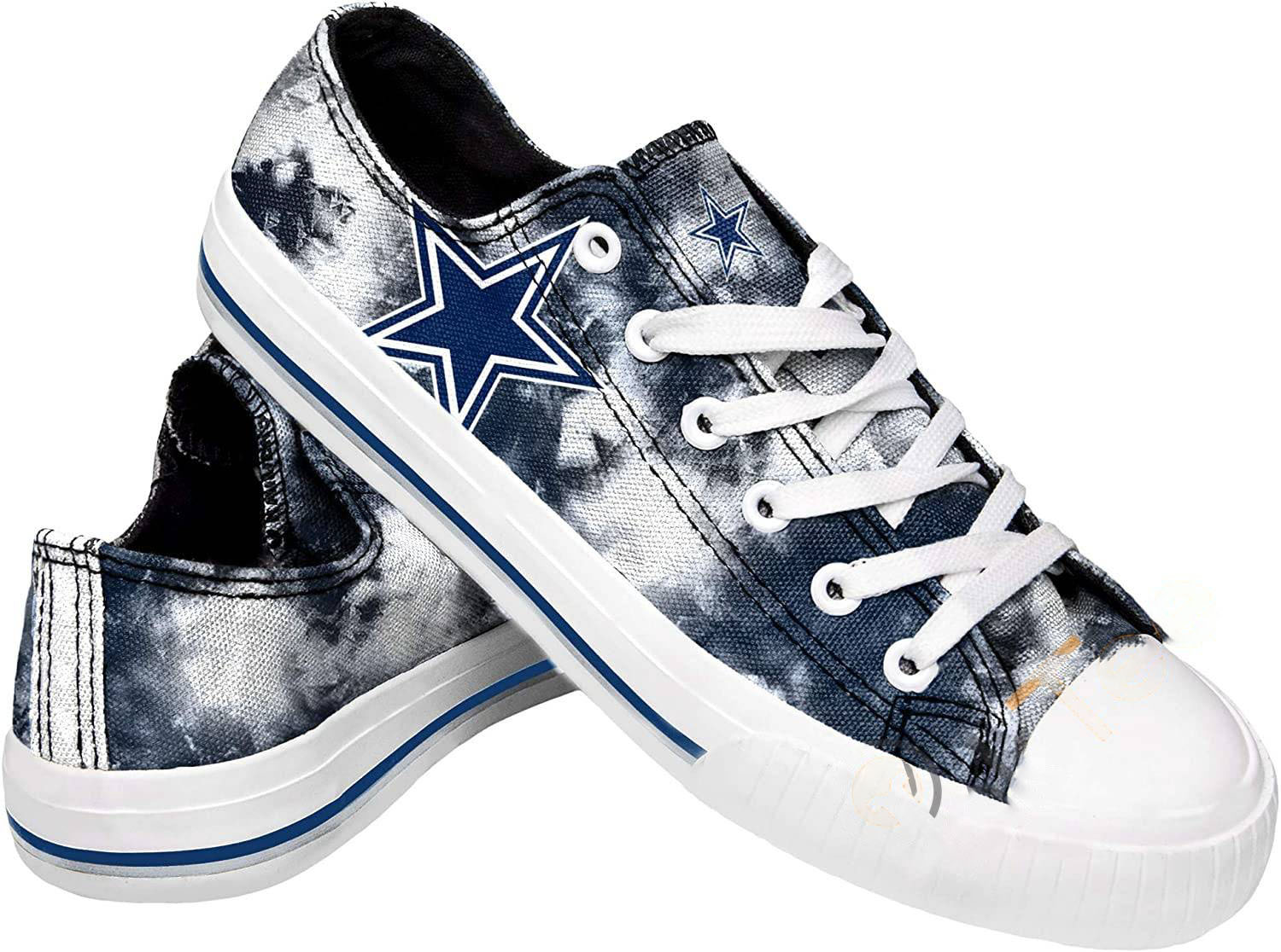 Nfl Dallas Cowboys Team Logo Low Top Shoes