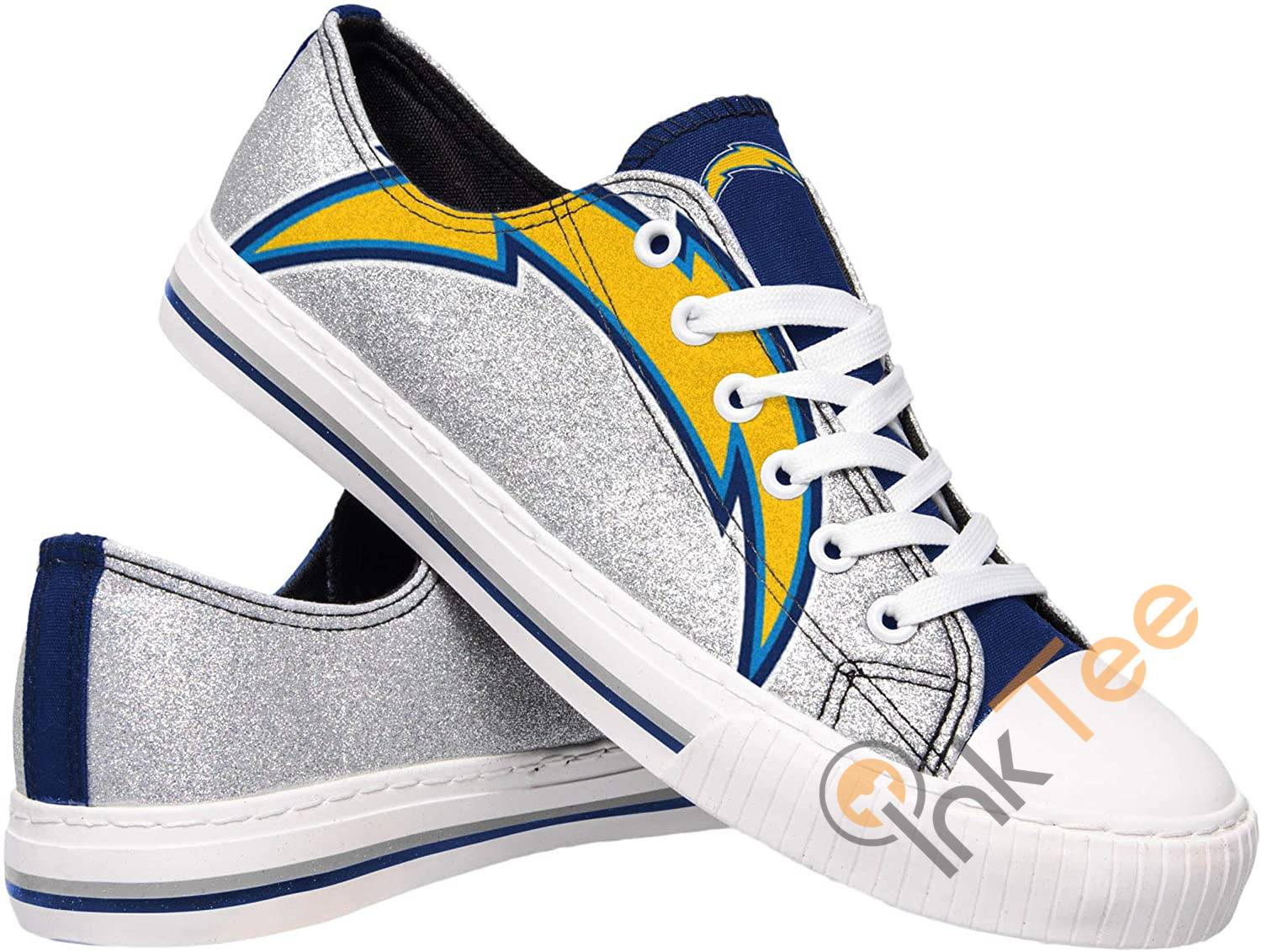 Nfl Los Angeles Chargers Team Low Top Shoes