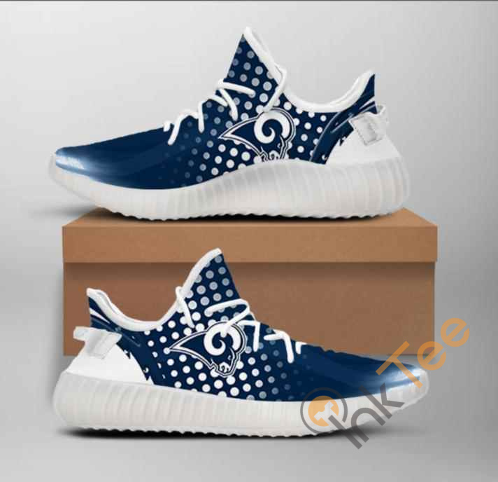 Nfl Los Angeles Rams Team Big Logo Yeezy Boost