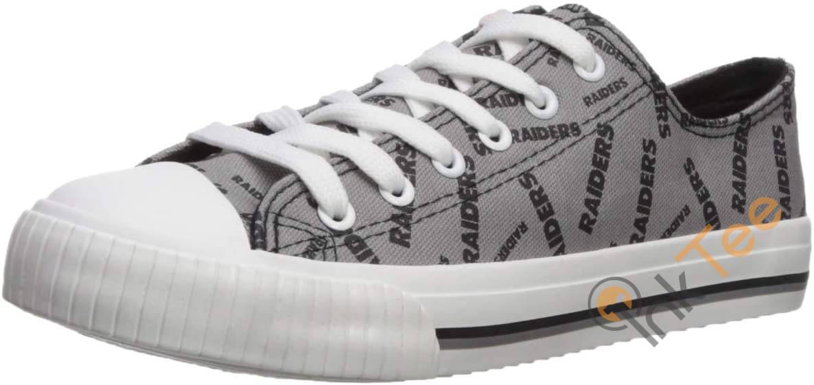 Nfl Oakland Raiders Low Top Shoes