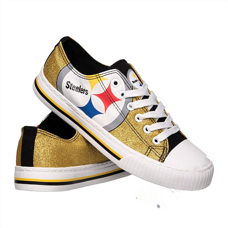 Nfl Pittsburgh Steelers Team Low Top Shoes