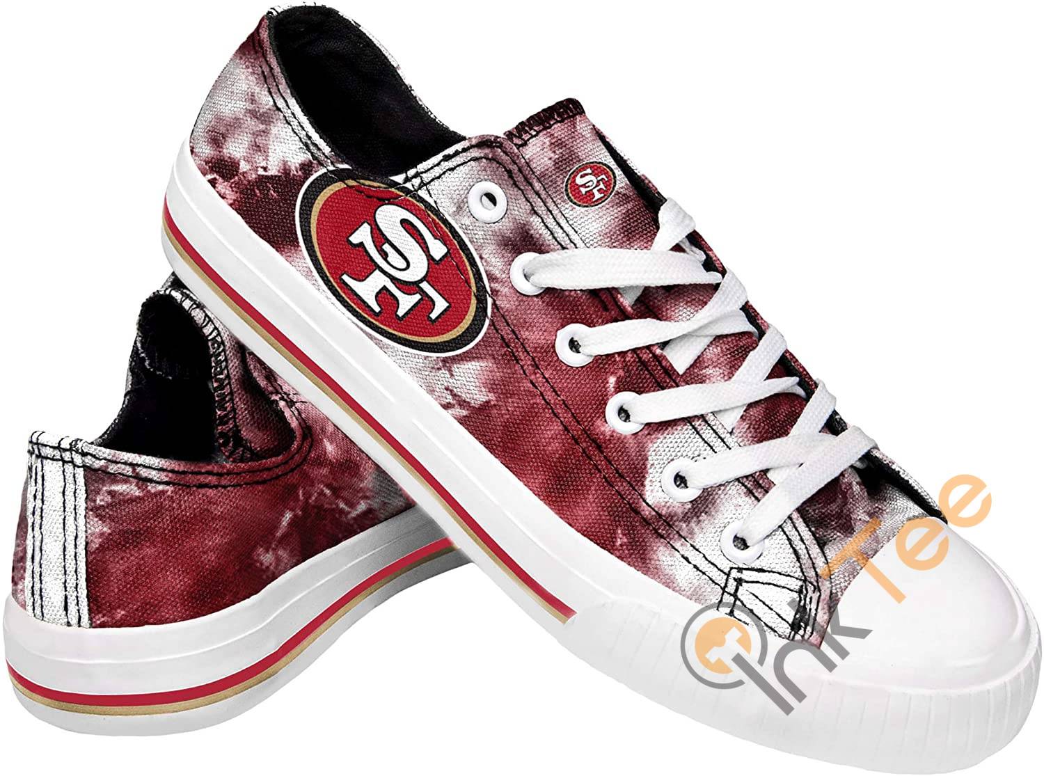 Nfl San Francisco 49ers Team Logo Low Top Shoes