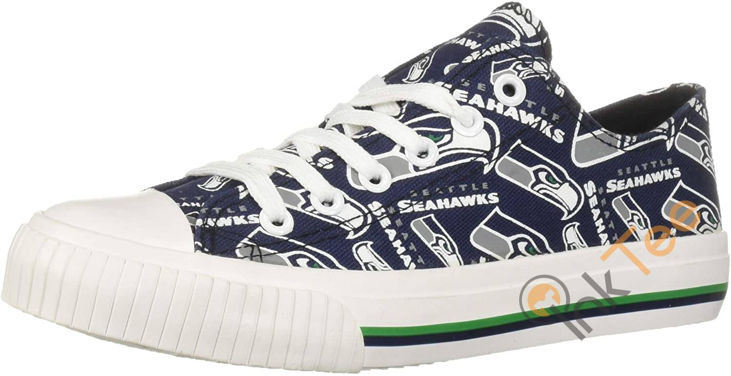 Nfl Seattle Seahawks Low Top Shoes