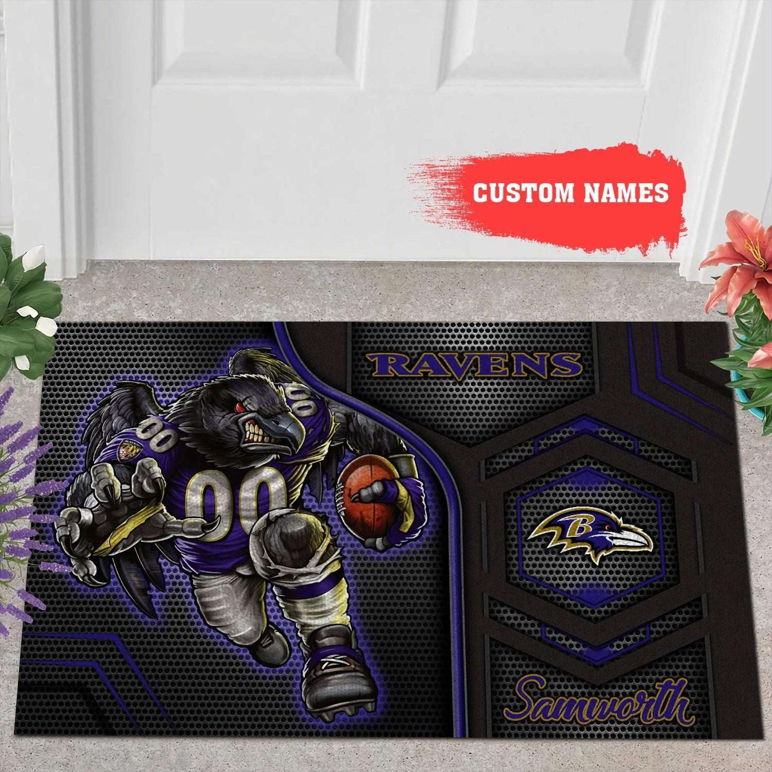 Nfl Team Custom Doormat